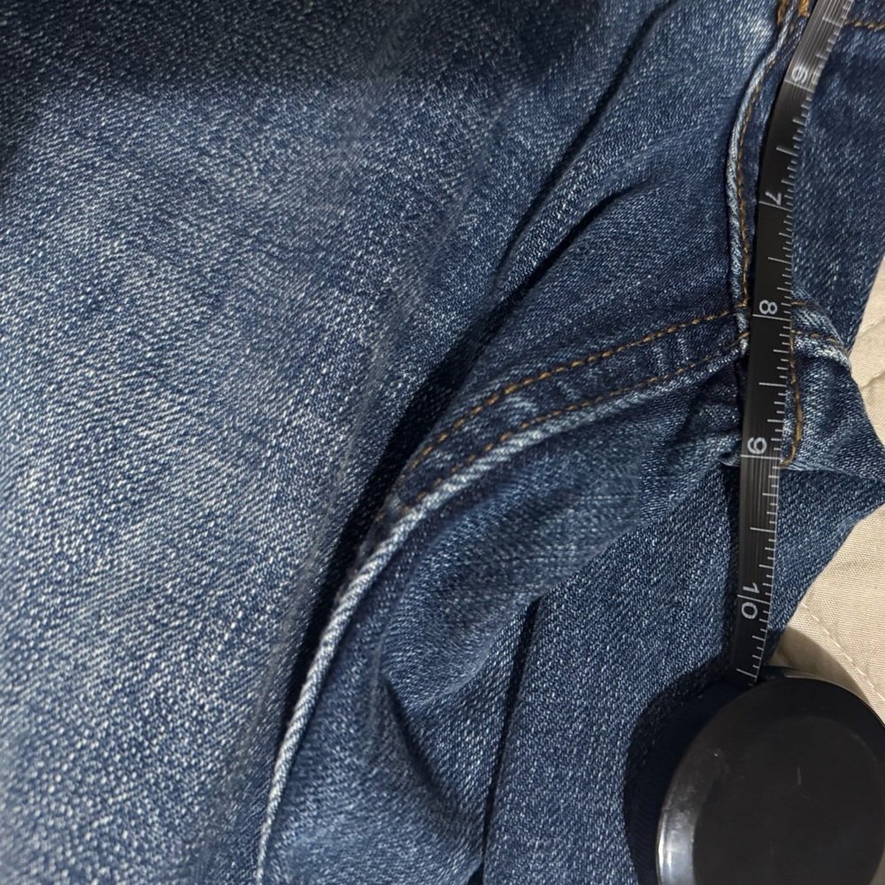 ❤️Free People Dark Wash Wide Leg Jeans-Great condition! - Picture 6 of 7